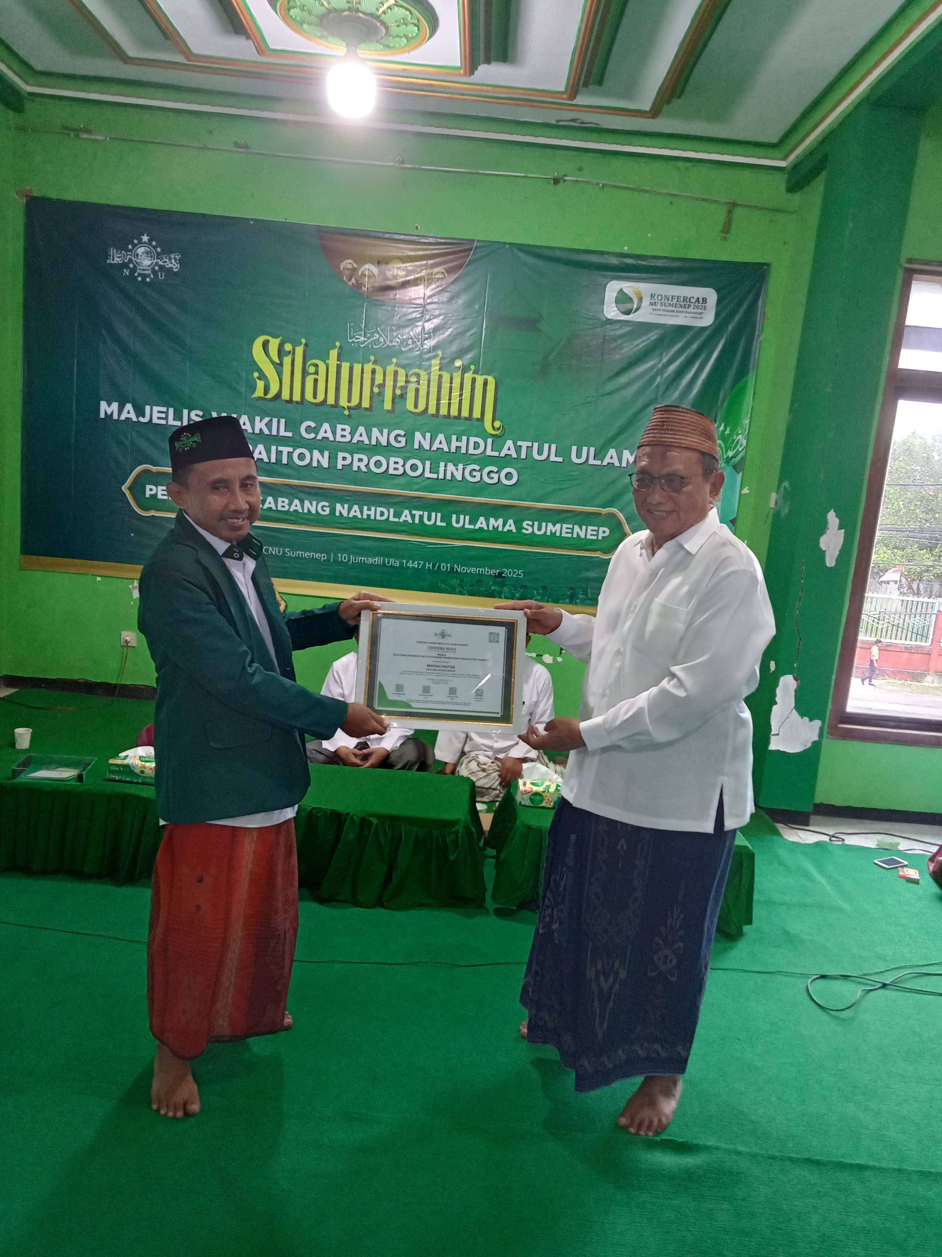 Kunjungan Silaturrahmi ke PCNU Sumenep