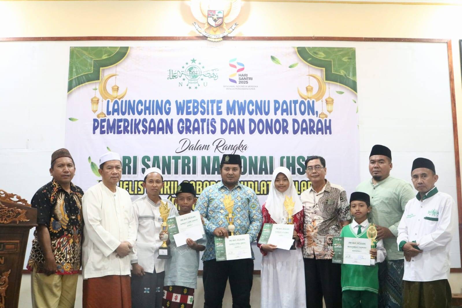 Lauching Website,pengecekan Kesehatan Gratis dan Donor Darah